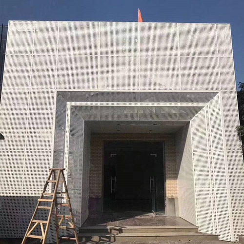 木纹铝单板免费设计图片